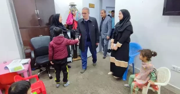 بازدید استاندارکهگیلویه وبویراحمد از مرکز توانبخشی افراد دارای معلولیت ذهنی