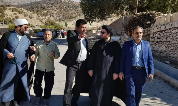 سرکشی رئیس اداره بهزیستی شهرستان چرام از خانواده های دومعلولی درمناطق محروم وصعب العبورسرفاریاب+تصاویر