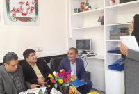 بازدید معاون توانبخشی بهزیستی استان به همراه مدیر گروه توانبخشی حرفه‌ای کشور از مراکز حرفه آموزی و کارگاه‌های تولیدی حمایتی بهزیستی استان