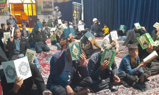 برگزاری مراسم شب بیست یکم ماه مبارک رمضان در مسجدامام موسی کاظم (ع) شهرچرام+تصاویروفیلم